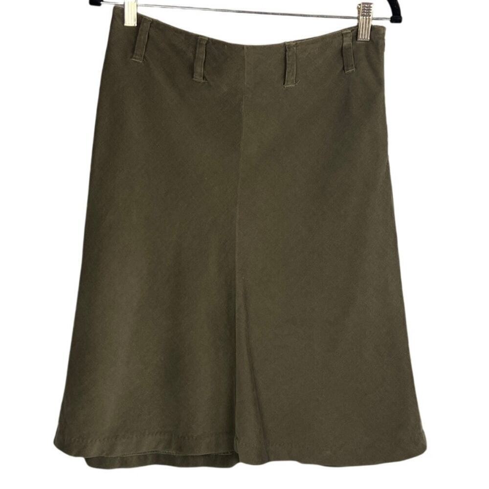 Vintage Banana Republic 100% Cotton A Line Skirt Size 4